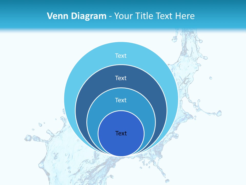Purity Liquid Color PowerPoint Template