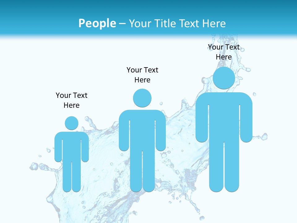 Purity Liquid Color PowerPoint Template