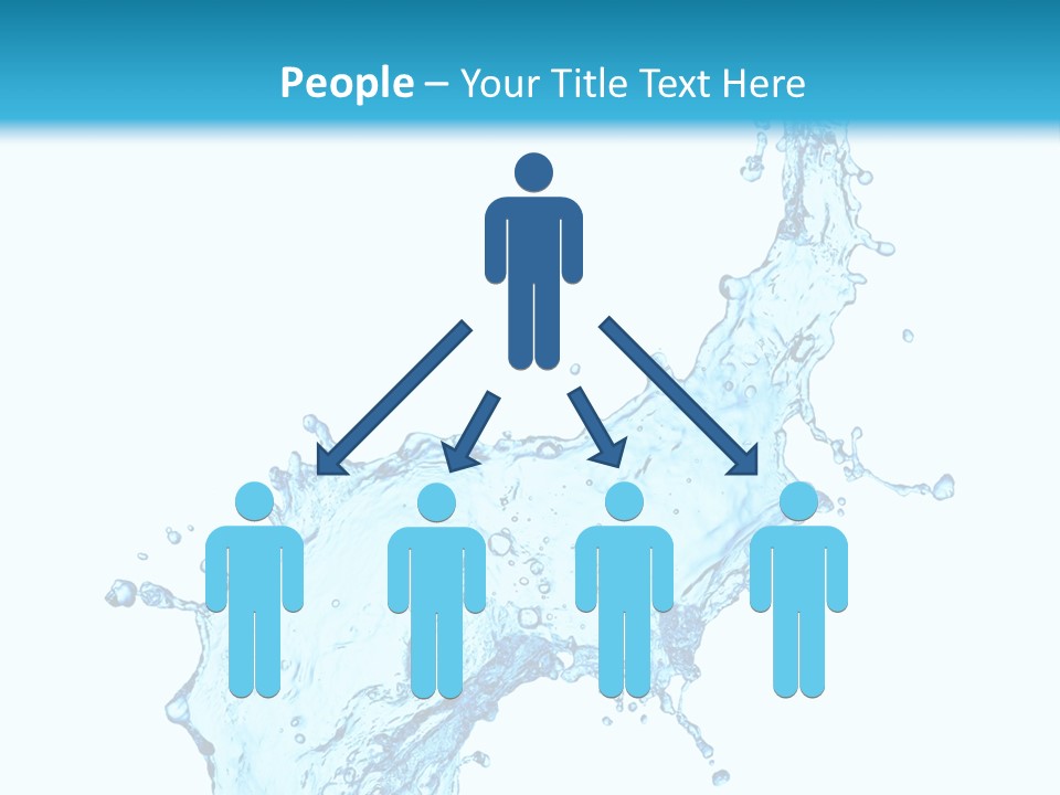 Purity Liquid Color PowerPoint Template