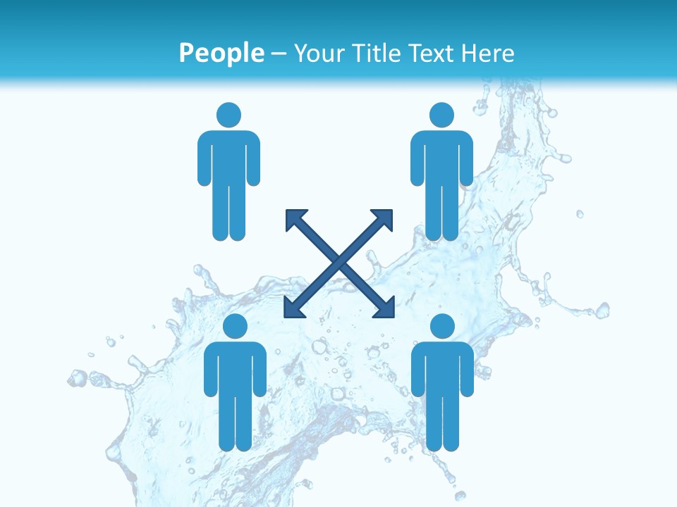 Purity Liquid Color PowerPoint Template