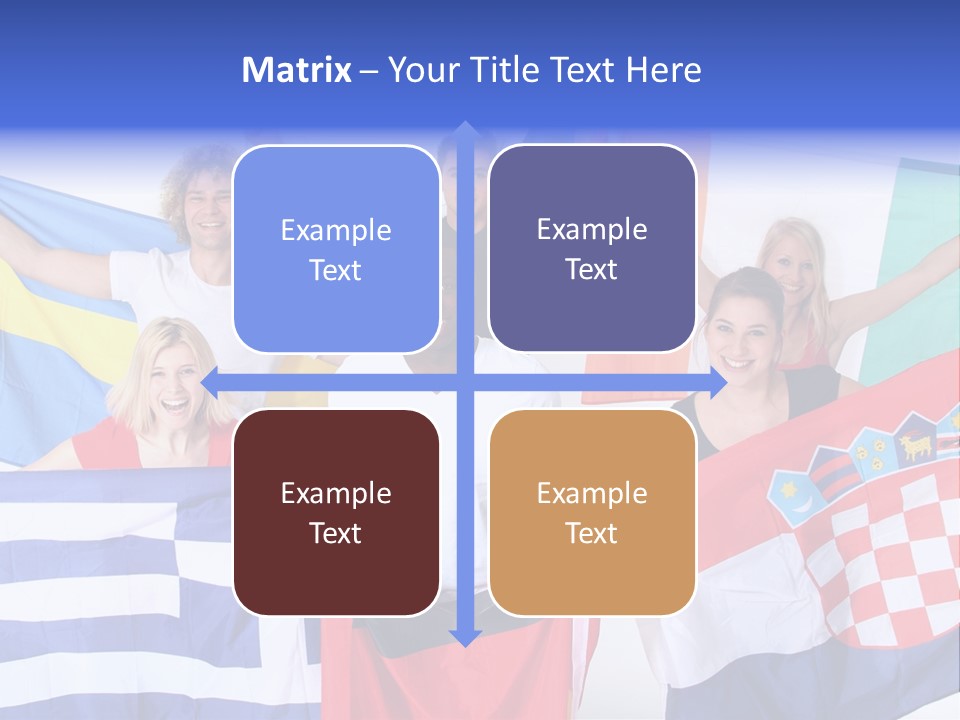 Men Happy Jump PowerPoint Template