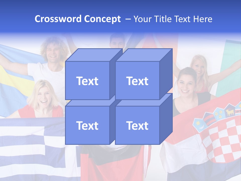 Men Happy Jump PowerPoint Template