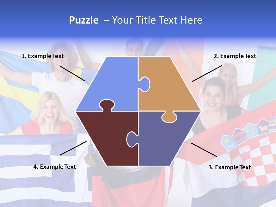 Men Happy Jump PowerPoint Template