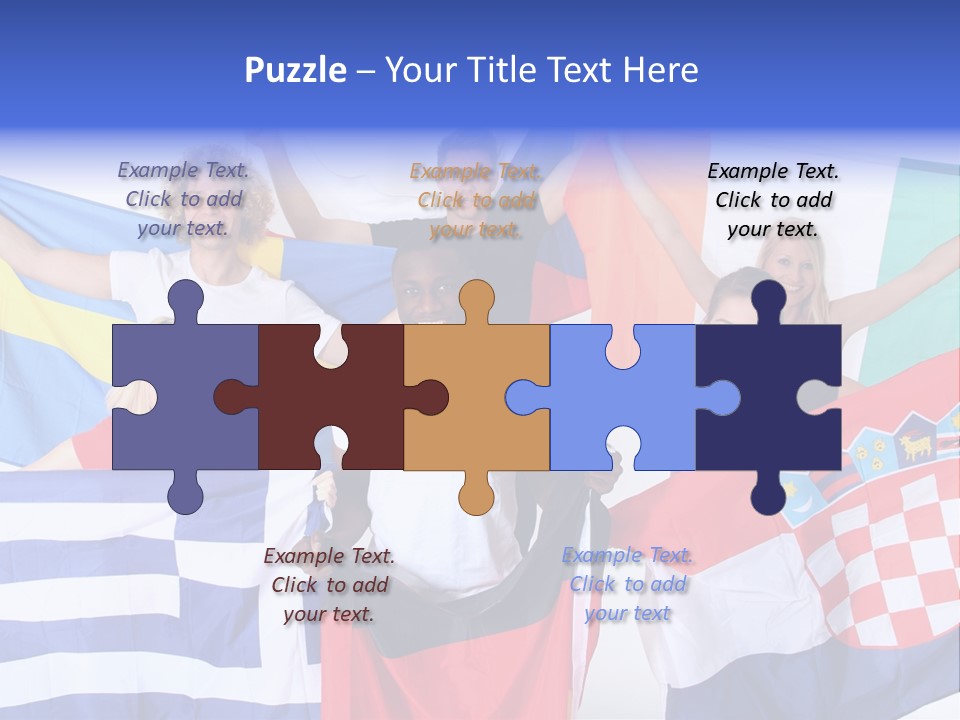 Men Happy Jump PowerPoint Template