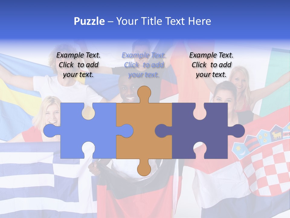 Men Happy Jump PowerPoint Template