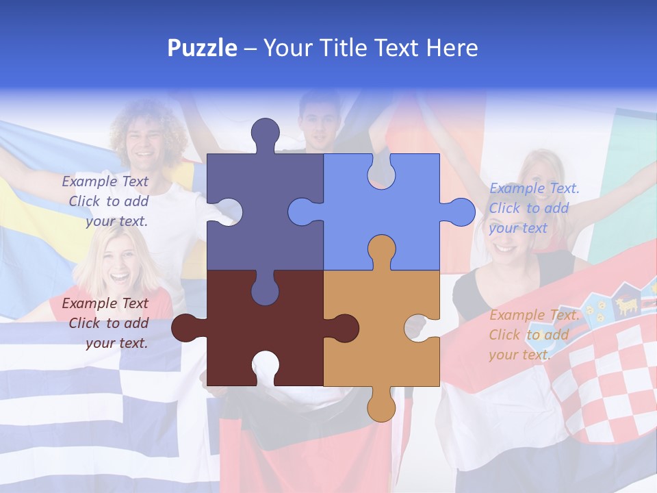 Men Happy Jump PowerPoint Template