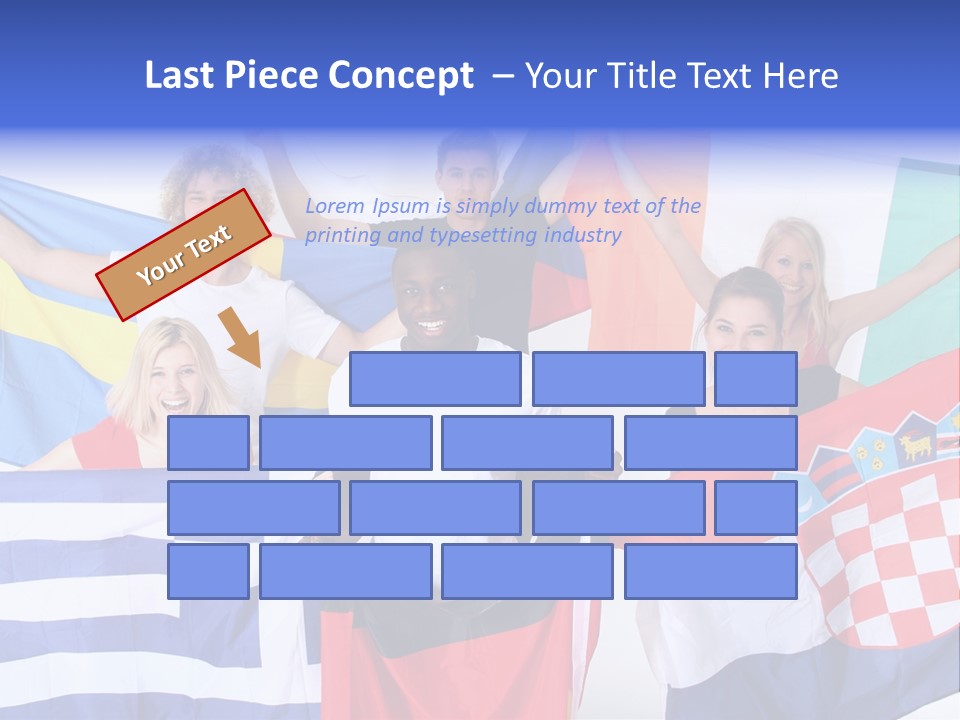 Men Happy Jump PowerPoint Template