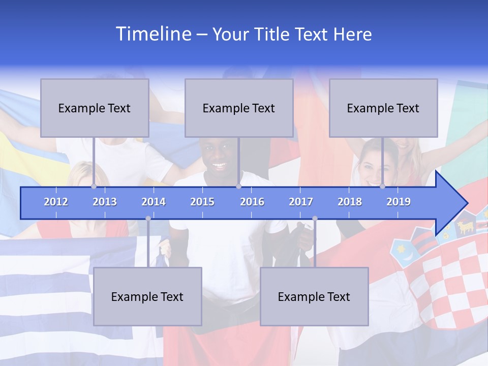 Men Happy Jump PowerPoint Template