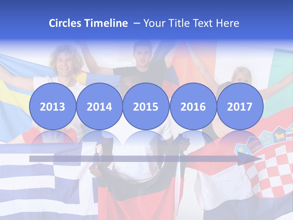 Men Happy Jump PowerPoint Template