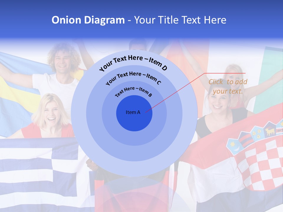 Men Happy Jump PowerPoint Template