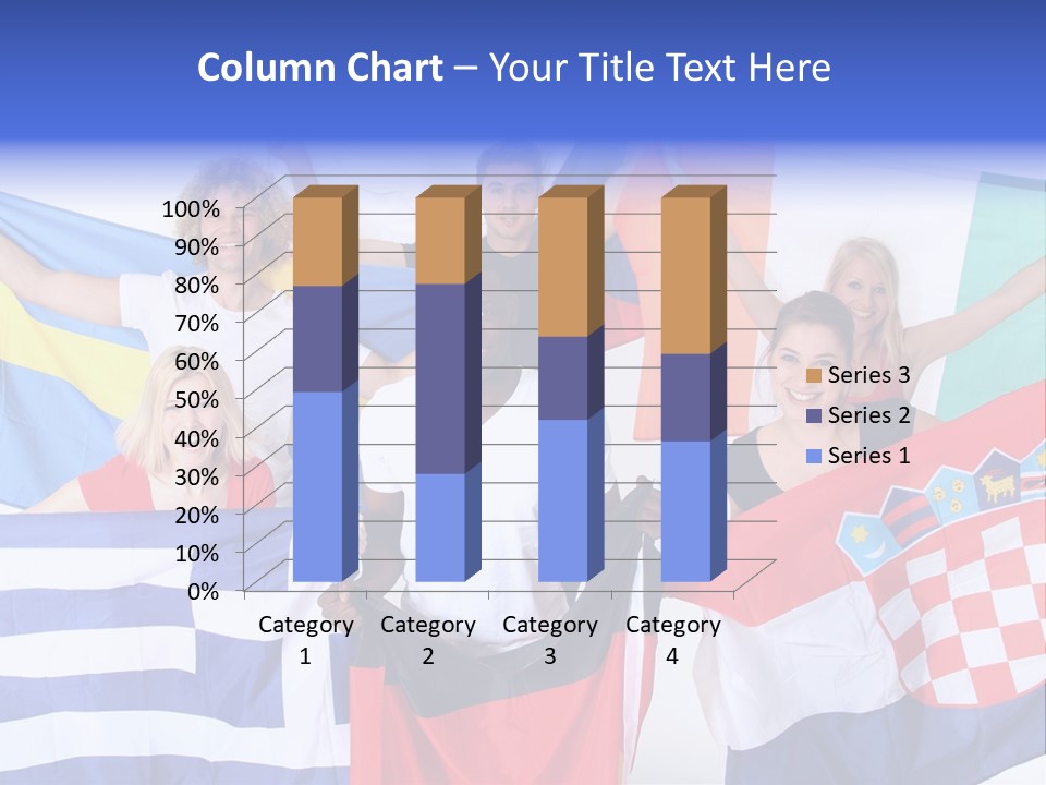 Men Happy Jump PowerPoint Template