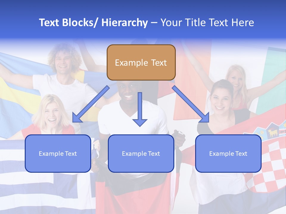 Men Happy Jump PowerPoint Template