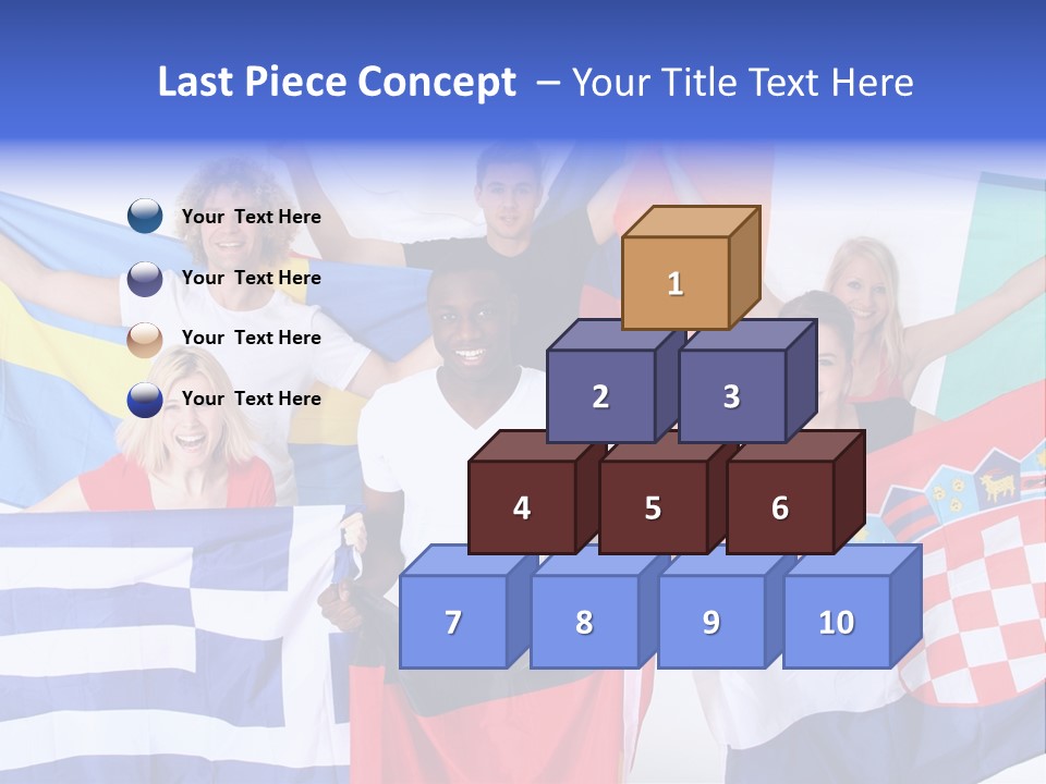 Men Happy Jump PowerPoint Template