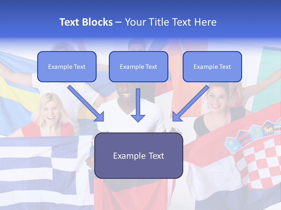Men Happy Jump PowerPoint Template