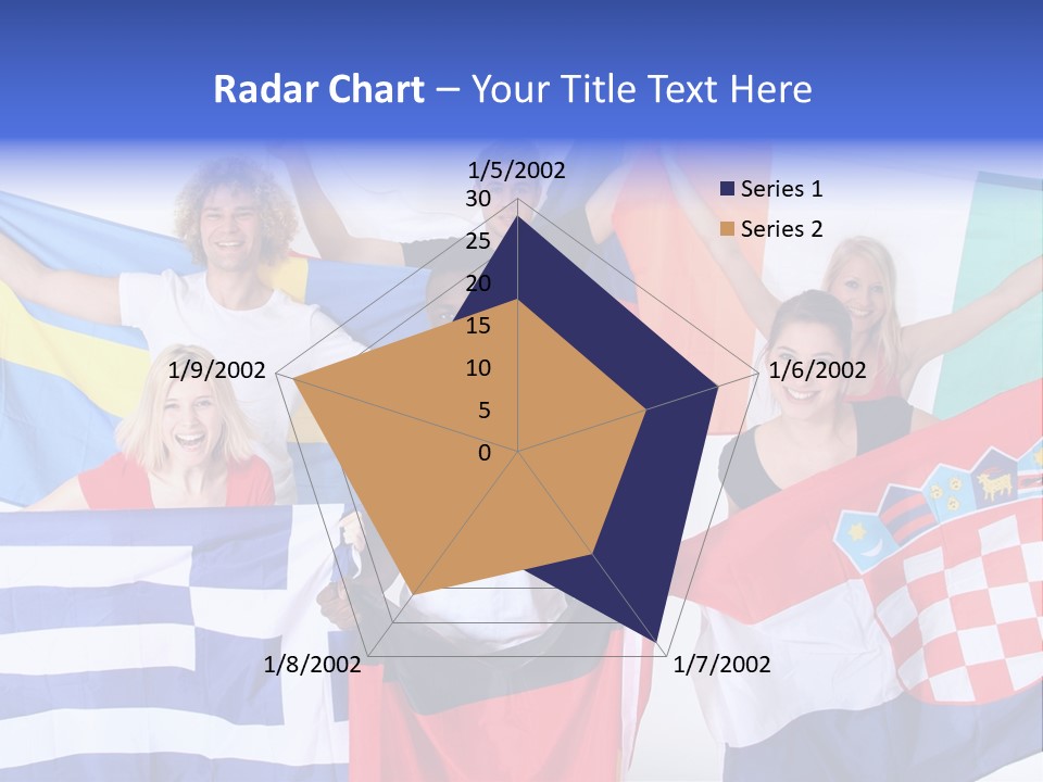 Men Happy Jump PowerPoint Template