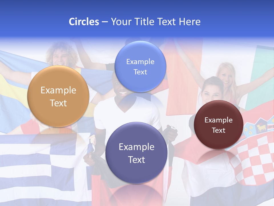 Men Happy Jump PowerPoint Template