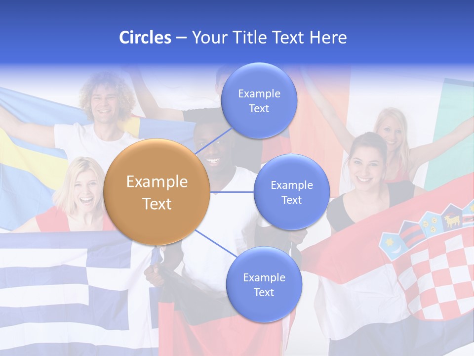 Men Happy Jump PowerPoint Template