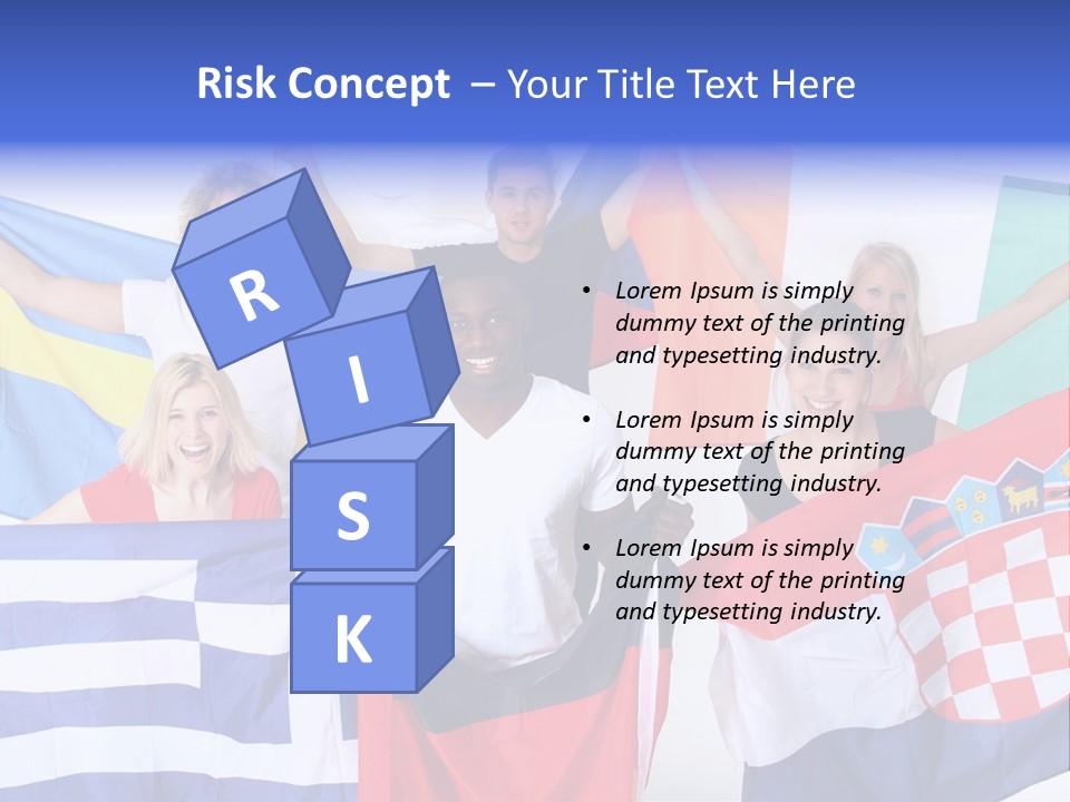 Men Happy Jump PowerPoint Template