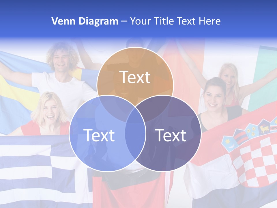 Men Happy Jump PowerPoint Template