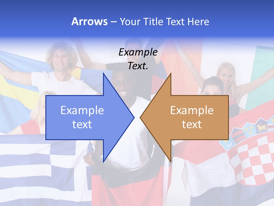 Men Happy Jump PowerPoint Template