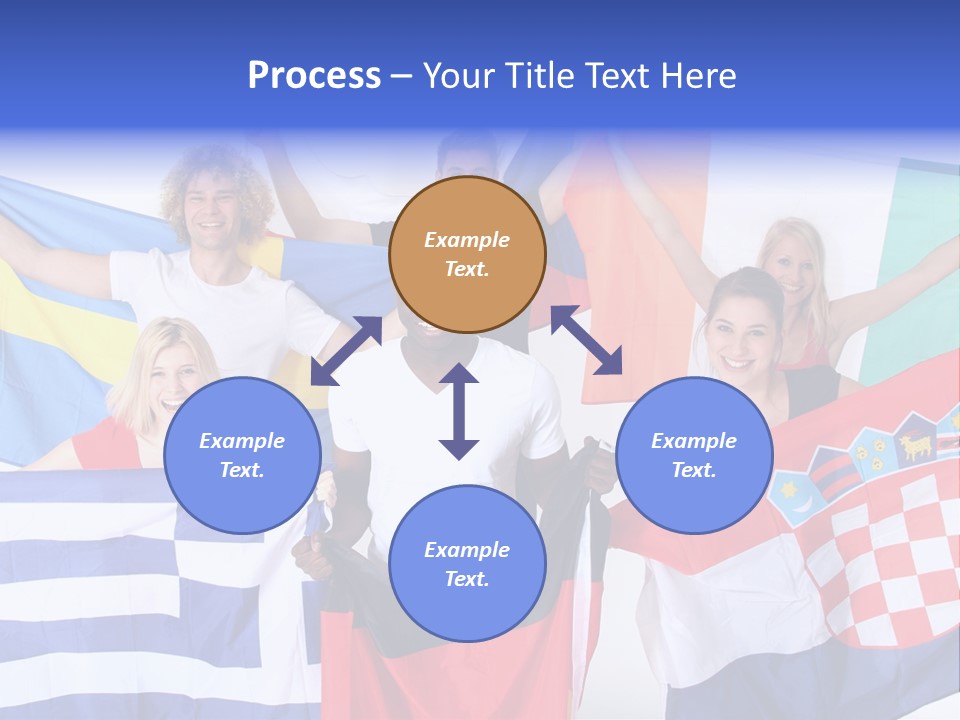 Men Happy Jump PowerPoint Template