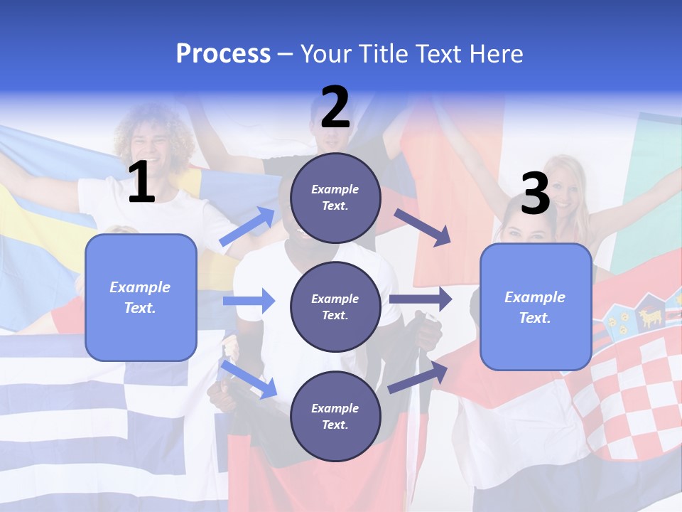 Men Happy Jump PowerPoint Template