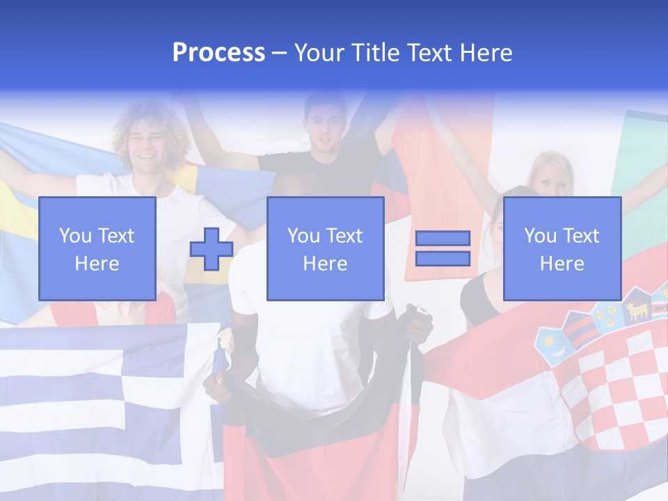 Men Happy Jump PowerPoint Template