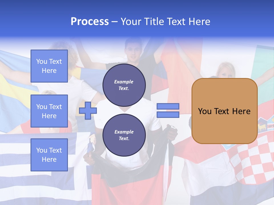 Men Happy Jump PowerPoint Template