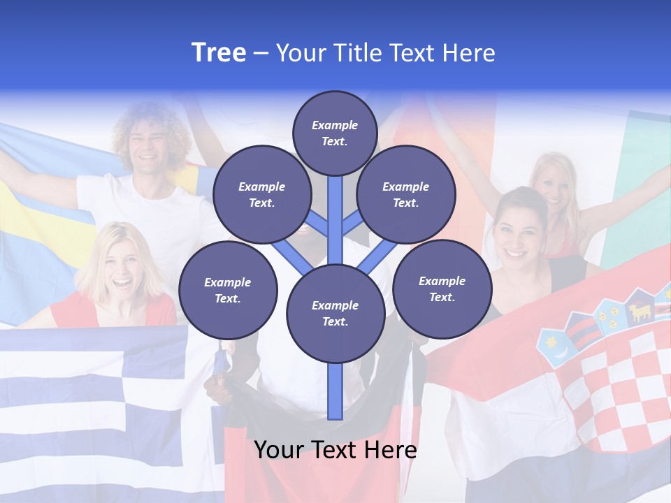 Men Happy Jump PowerPoint Template