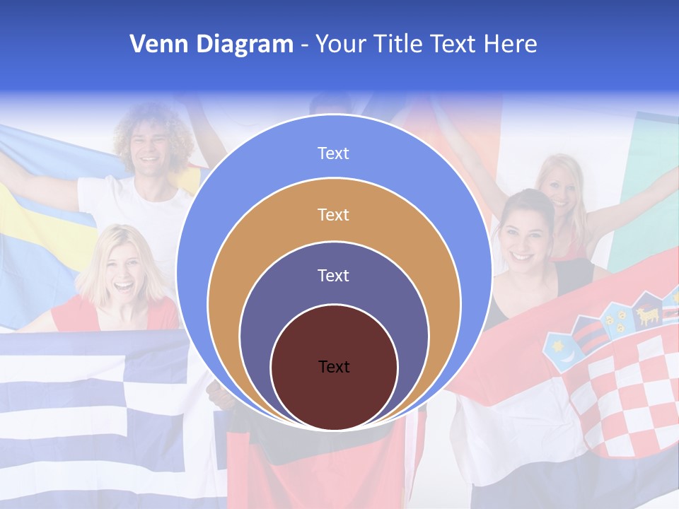 Men Happy Jump PowerPoint Template