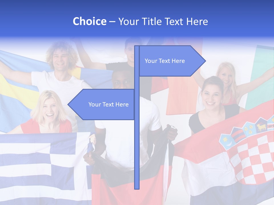 Men Happy Jump PowerPoint Template