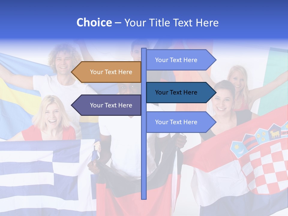 Men Happy Jump PowerPoint Template