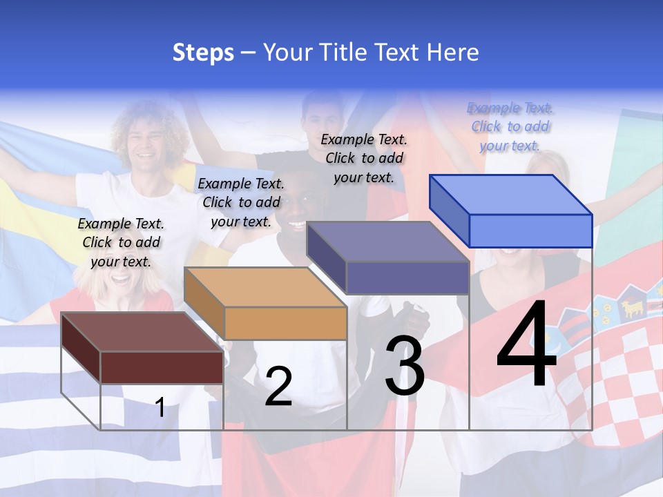 Men Happy Jump PowerPoint Template