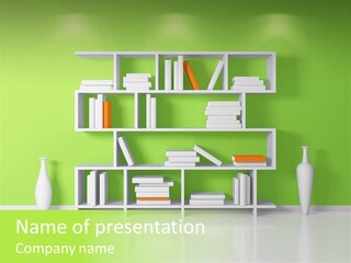 Yellow Minimalism Render PowerPoint Template