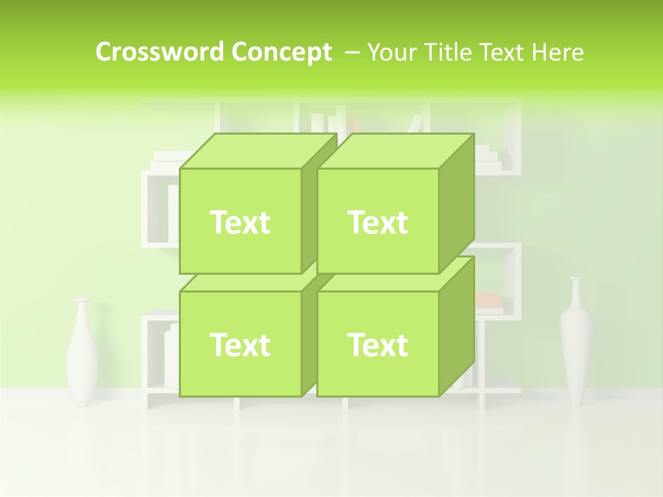 Yellow Minimalism Render PowerPoint Template