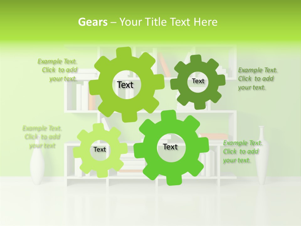 Yellow Minimalism Render PowerPoint Template