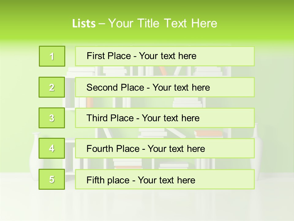 Yellow Minimalism Render PowerPoint Template