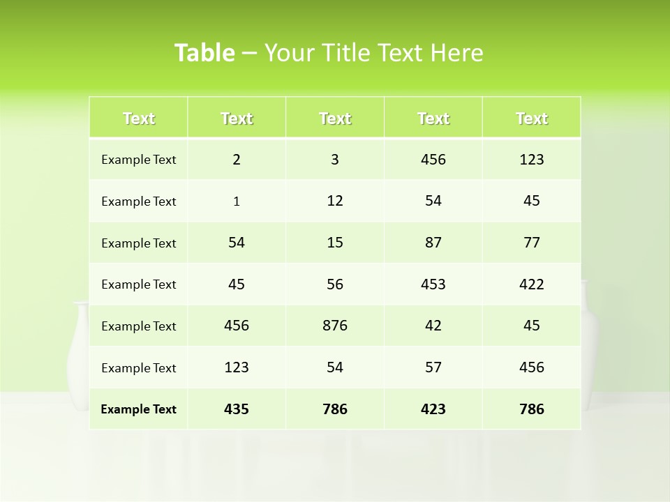Yellow Minimalism Render PowerPoint Template