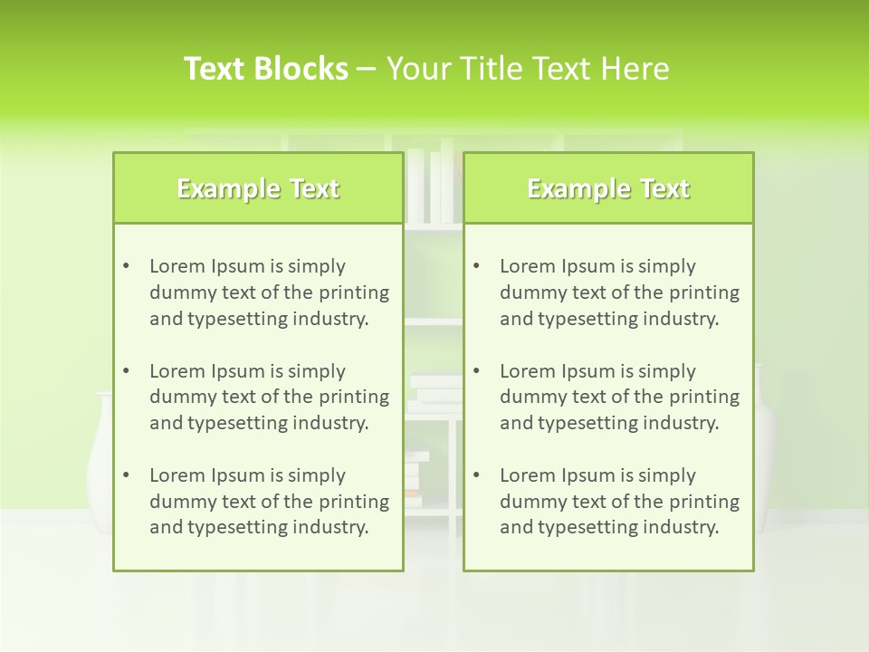 Yellow Minimalism Render PowerPoint Template