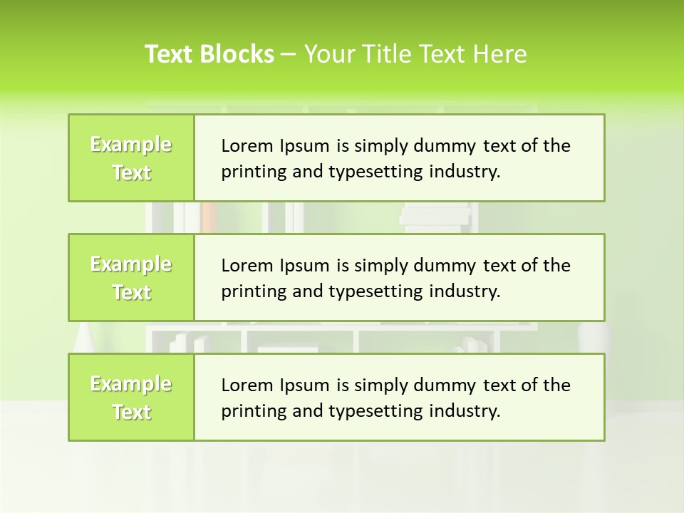 Yellow Minimalism Render PowerPoint Template