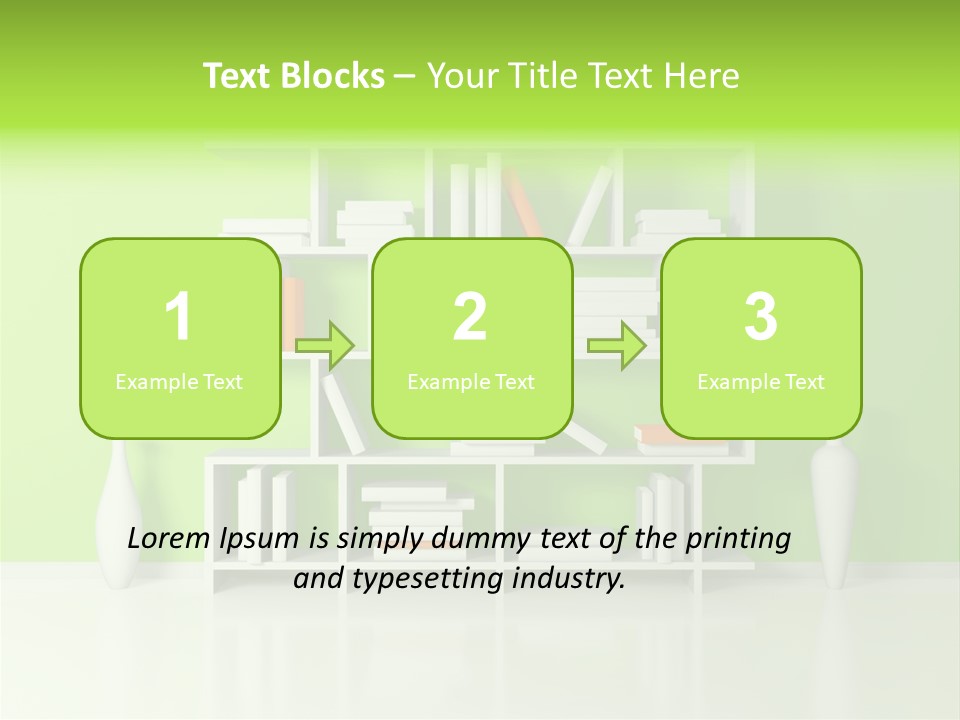 Yellow Minimalism Render PowerPoint Template