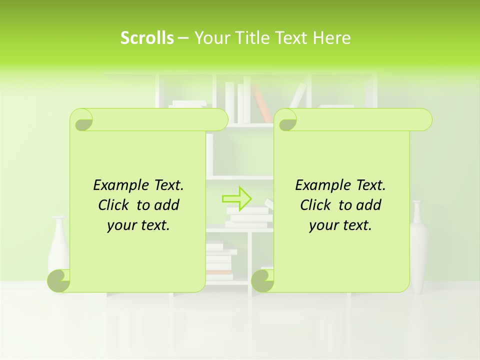 Yellow Minimalism Render PowerPoint Template