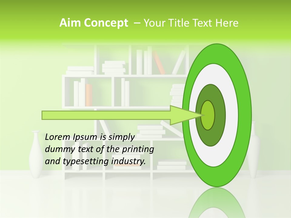 Yellow Minimalism Render PowerPoint Template