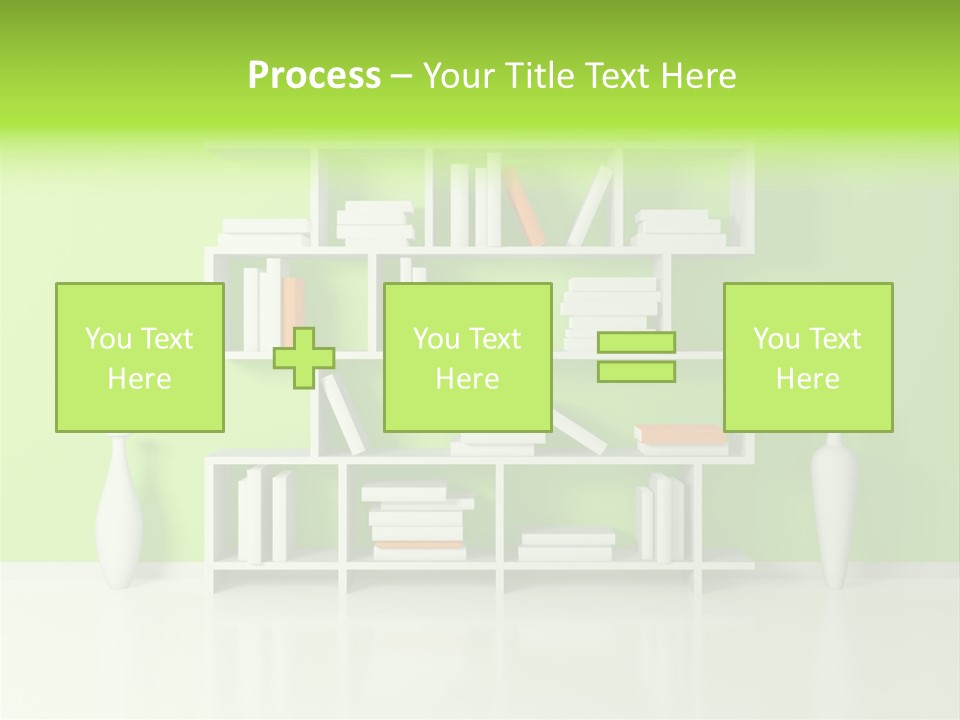 Yellow Minimalism Render PowerPoint Template