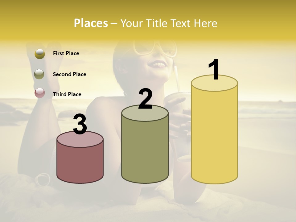 Stone Summer Beauty PowerPoint Template