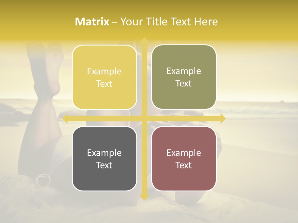 Stone Summer Beauty PowerPoint Template