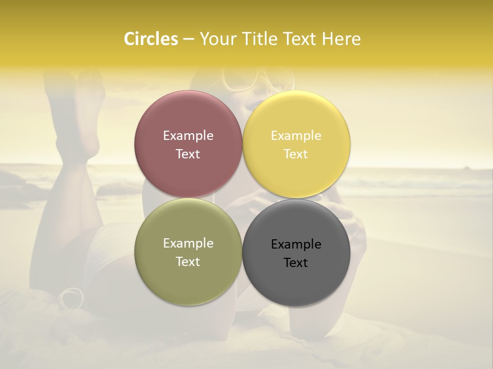 Stone Summer Beauty PowerPoint Template