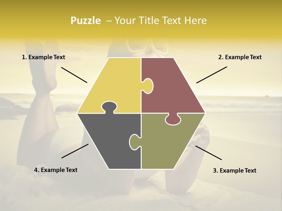 Stone Summer Beauty PowerPoint Template