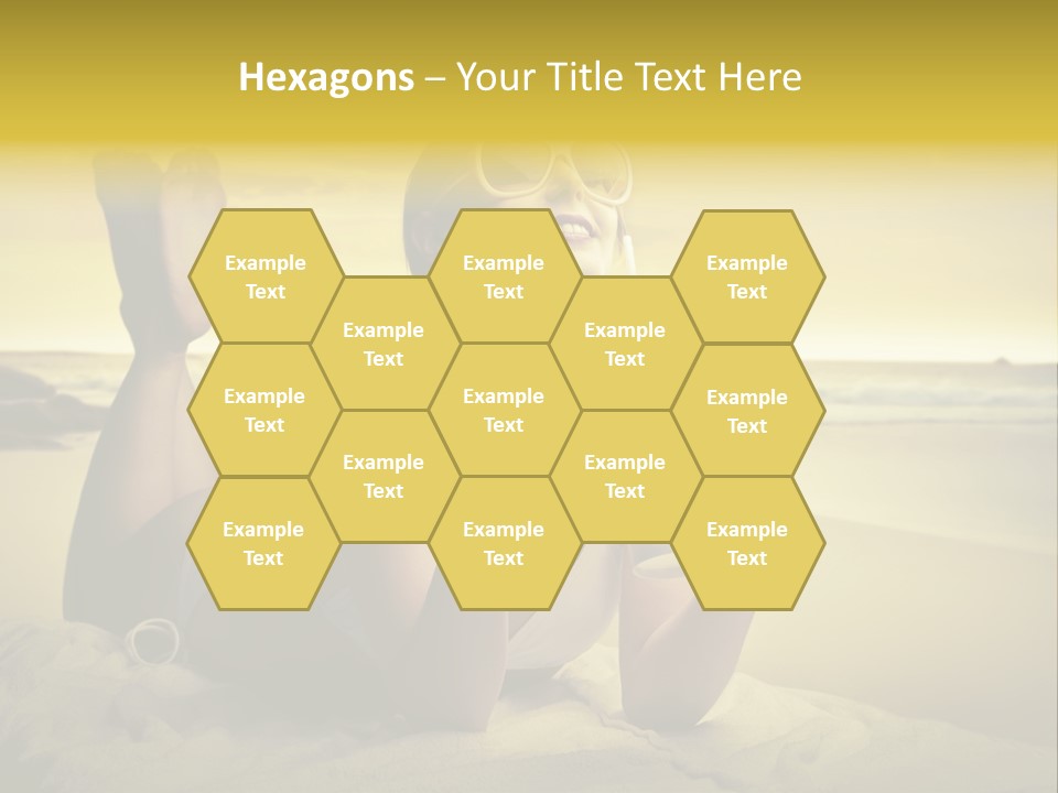 Stone Summer Beauty PowerPoint Template