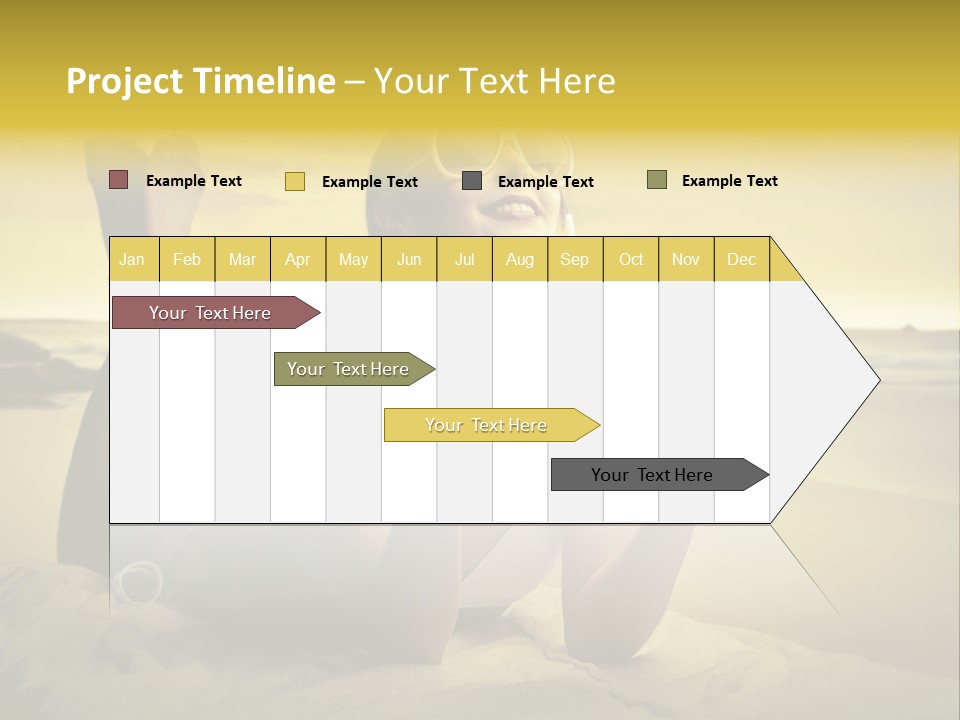 Stone Summer Beauty PowerPoint Template